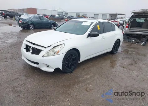 2012 Infiniti G25 Journey z USA, uszkodzony, nr VIN JN1DV6AP6CM813036